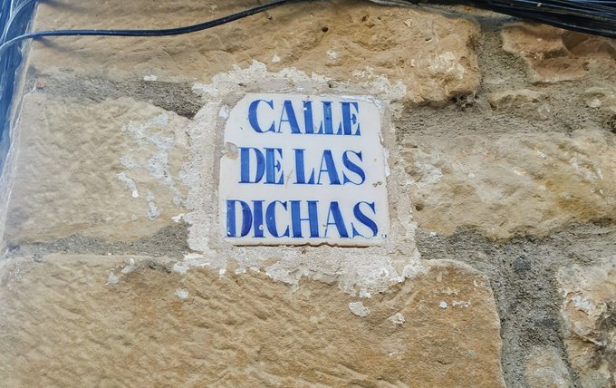 Calle de las dichas. Valdealgorfa. Teruel(fuente:personal)